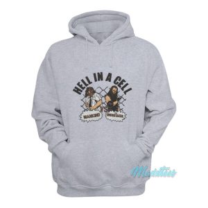 Hell In A Cell Mankind Vs The Undertaker Hoodie 1 Hell In A Cell Mankind Vs The Undertaker Hoodie 2