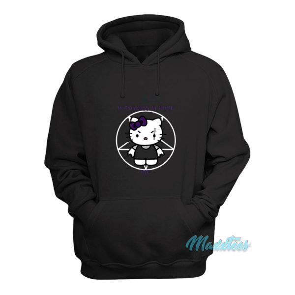 Hello Kitty Motionless In White Dye Hoodie