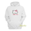 Hello Titty Hello Kitty Parody Boobs Hoodie