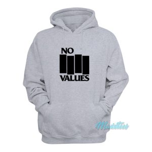 Henry Rollins Black Flag No Values Hoodie 1