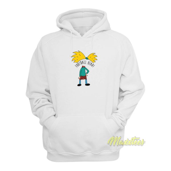 Hey Arnold Football Head Hoodie