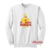 Homer Mungus The Simpsons Sweatshirt