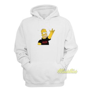 Homer Rock Simpson Hoodie 1 Homer Rock Simpson Hoodie 2