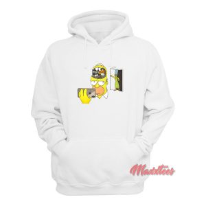 Homer Simpson Brain Pornhub Hoodie 1