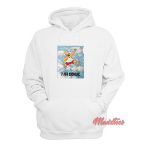 Homer Simpson Just Donut Hoodie 1