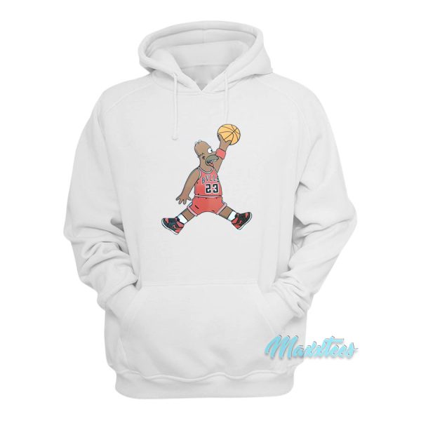 Homer Simpson Michael Jordan Hoodie