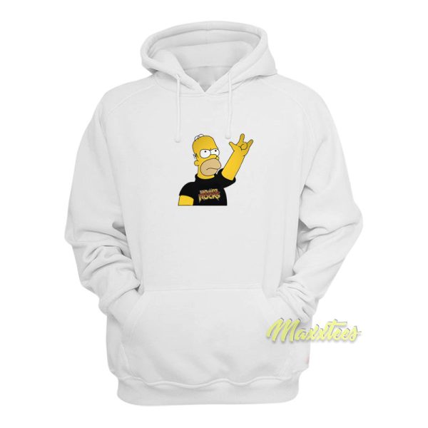 Homer Simpson Rock Hoodie