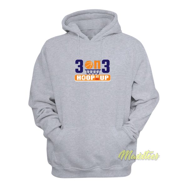 Hoop It Up 3on 3 Logo Hoodie