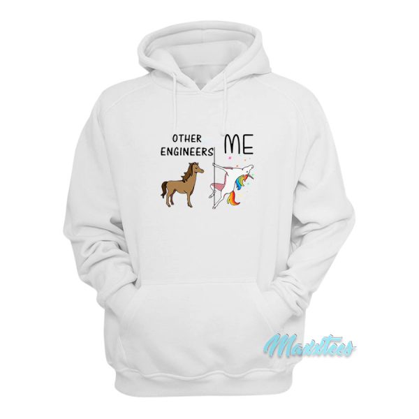 Horse Unicorn Pole Dance Other Engineers Me Hoodie