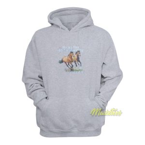 Horses Hate Global Warming Hoodie 1