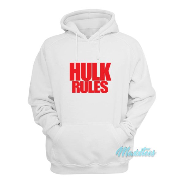 Hulk Hogan Hulk Rules Hoodie