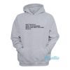 I Don’t Need Sex I Want To Go Swimming Hoodie