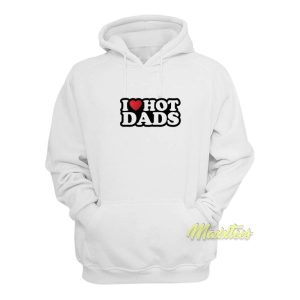 I Heart Hot Dads Hoodie 2