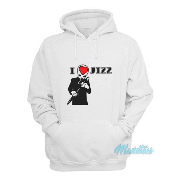 I Heart Jizz Hoodie