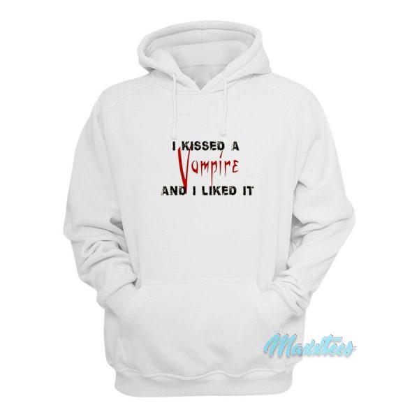 I Kissed a Vampire Hoodie