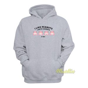 I Like Peanuts I Hate Carrots Hoodie 1