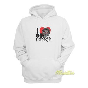 I Love 80s Horror Unisex Hoodie 2