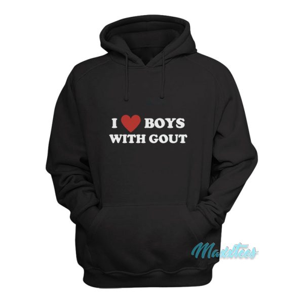 I Love Boy With Gout Hoodie