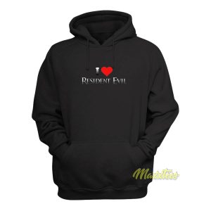 I Love Resident Evil Hoodie 1