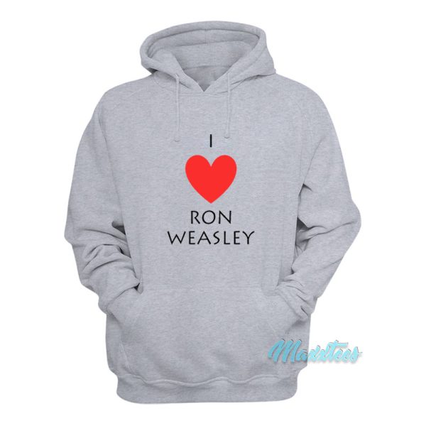 I Love Ron Weasley Hoodie