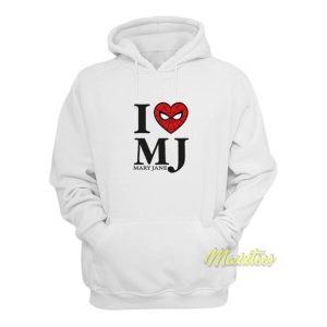 I Love Spiderman Mary Jane Hoodie 2