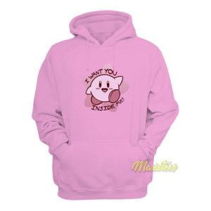 I Want You Inside Me Kirby Hoodie 2