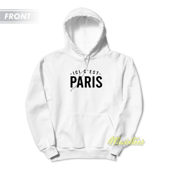 Ici C Est Paris Lionel Messi Hoodie