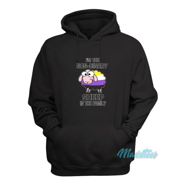 I’m Not-Binary Sheep In The Family Hoodie