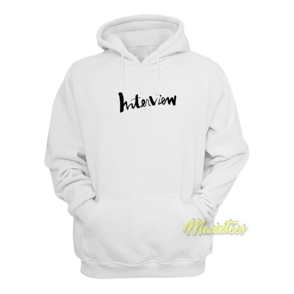 Interview Magazine Hoodie