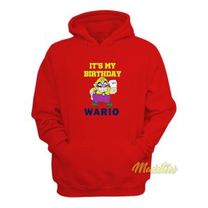 Its My Birthday Wario Hoodie 2