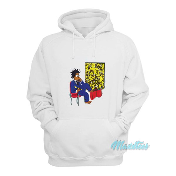 Jay Z Basquiat Simpsons Hoodie