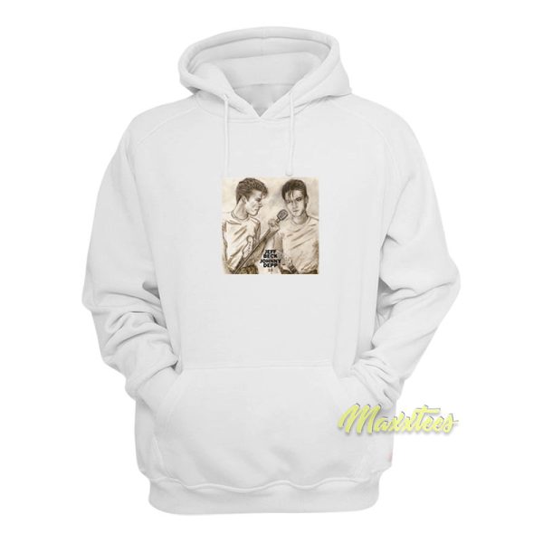 Jeff Beck Johnny Depp Hoodie