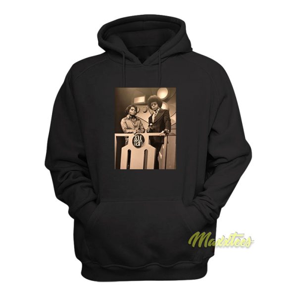 James Brown and Don Cornelius Hoodie