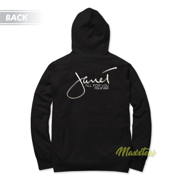 Janet Jackson All For You Tour 2001 Hoodie