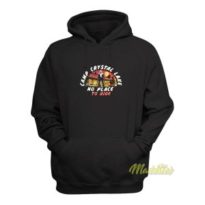 Jason Camp Crystal Lake No Place To Hide Hoodie 1