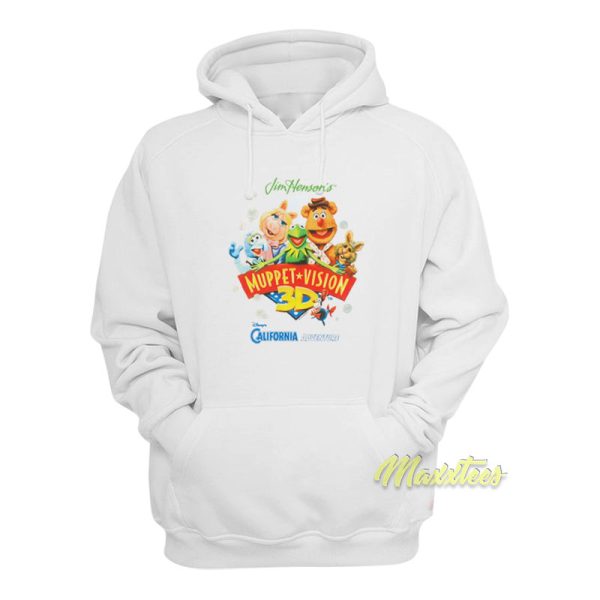 Jim Henson Muppet Vision 3D Disney California Hoodie