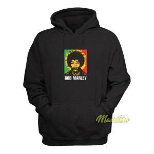 Jimi Hendrix Bob Marley Hoodie 1 Jimi Hendrix Bob Marley Hoodie 2
