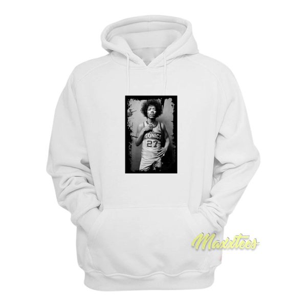 Jimi Hendrix Sonics 27 Rock and Roll Hoodie