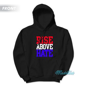 John Cena Rise Above Hate Hustle Loyalty Respect Hoodie 2