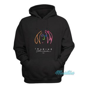 John Lennon Imagine Capitol Records Hoodie 1 John Lennon Imagine Capitol Records Hoodie 2