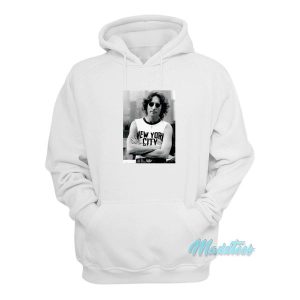 John Lennon New York City Photo Hoodie 2