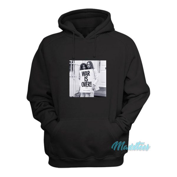 John Lennon Yoko Ono War Is Over Hoodie