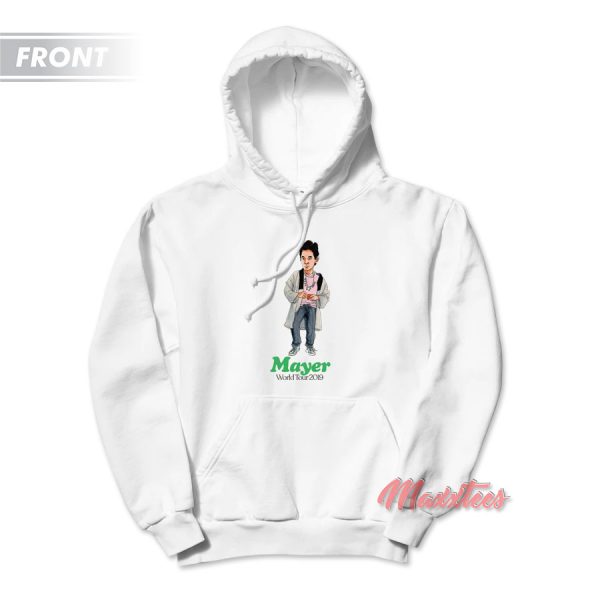 John Mayer Caricature Photo World Tour Hoodie