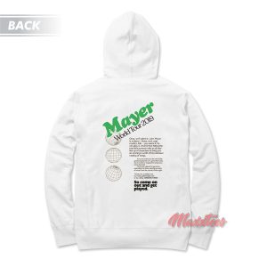 John Mayer Caricature Photo World Tour Hoodie 2