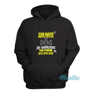 John Mayer In Concert The Forum Hoodie 1