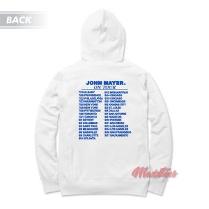 John Mayer Johnny Boy 2019 Tour Hoodie 2