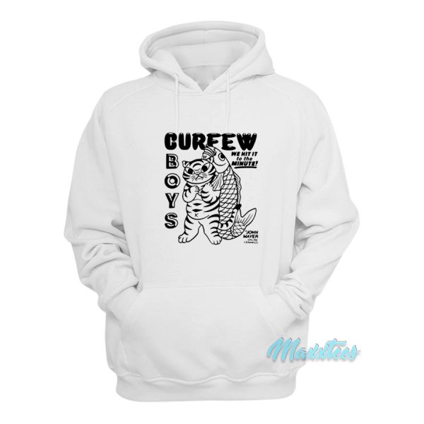 John Mayer Online Ceramics Tour Curfew Boys Hoodie