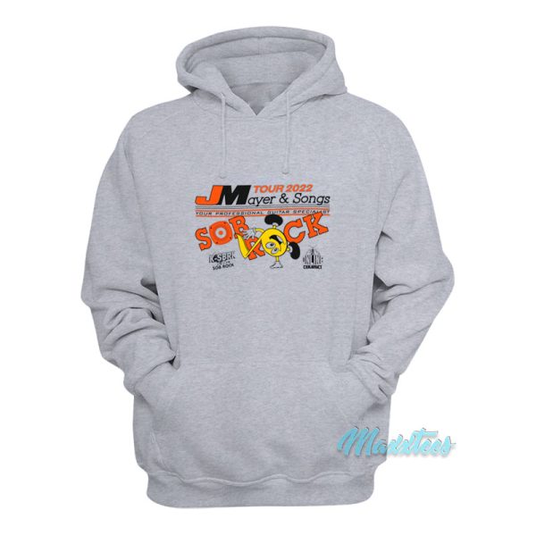 John Mayer Tour 22 Mayer And Songs Sob Rock Hoodie