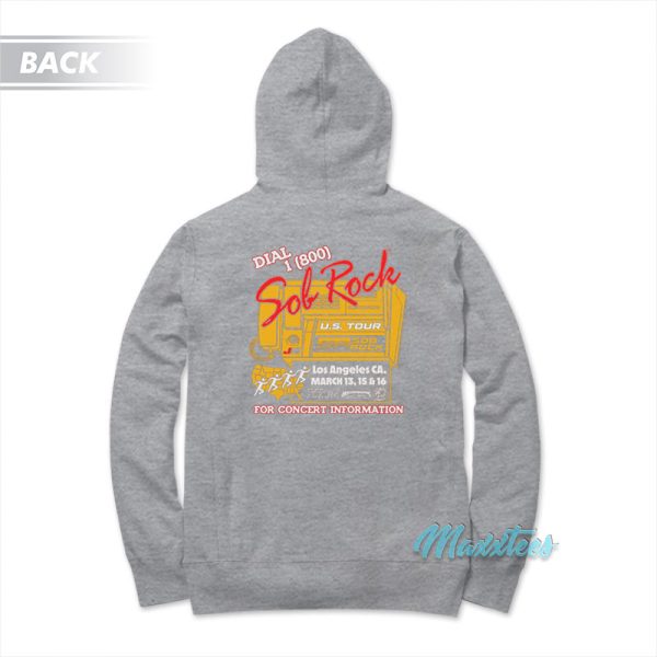 John Mayer Tour Sob Rock To Los Angeles Fax Hoodie