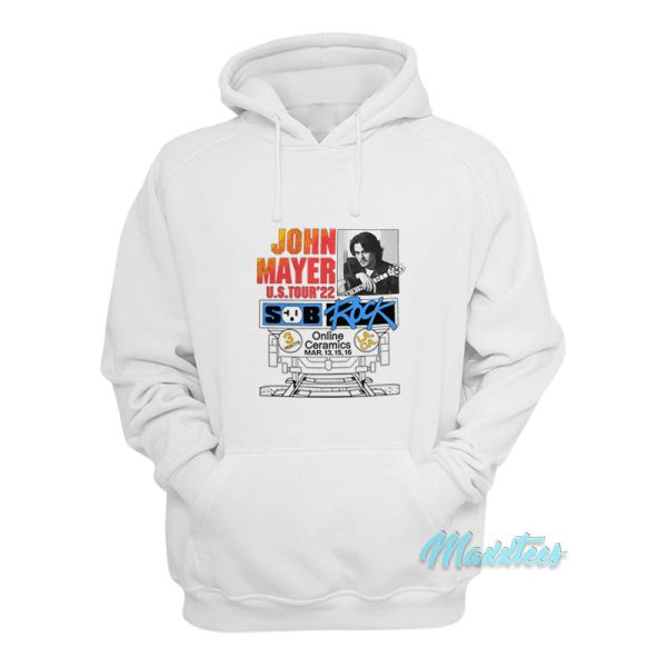 John Mayer US Tour 22 Sub Rock Los Angeles Hoodie